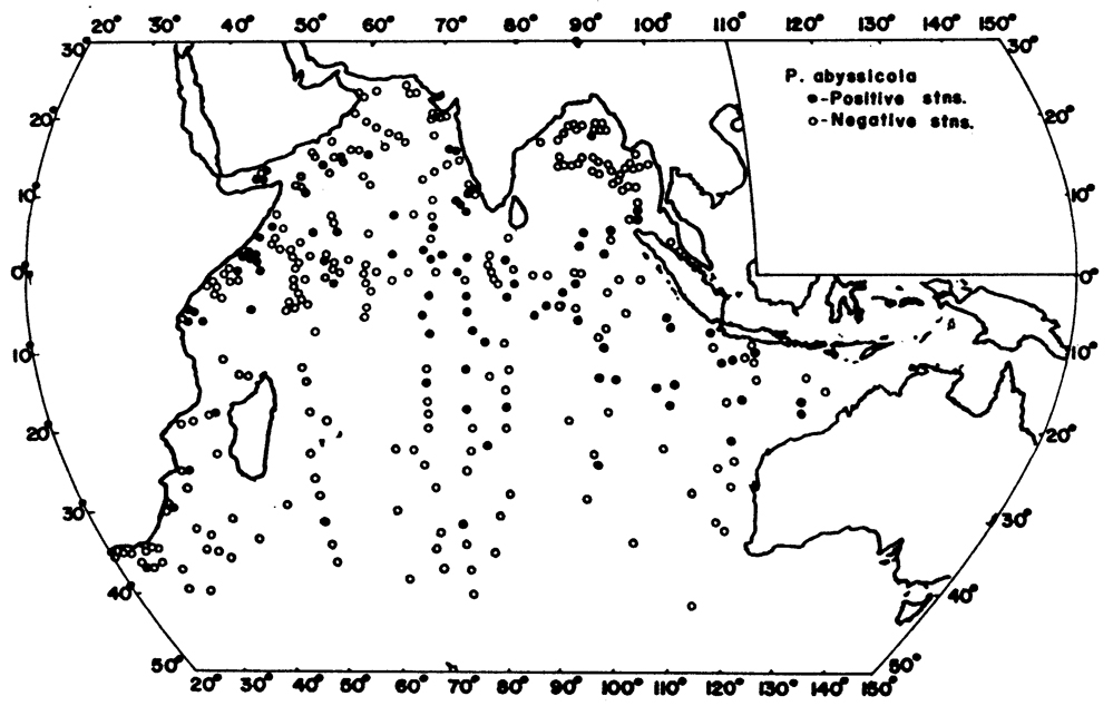 Species Pontoeciella abyssicola - Distribution map 3