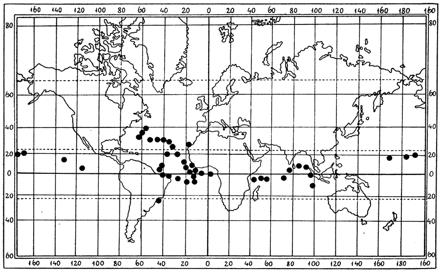 Species Copilia lata - Distribution map 4