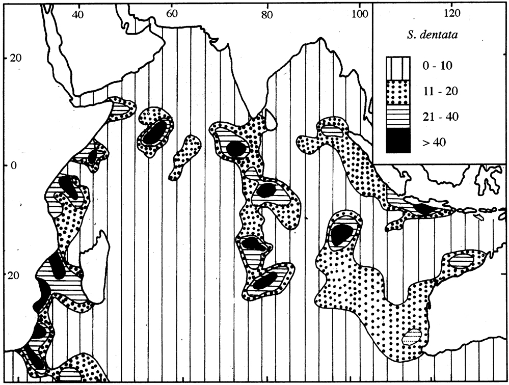 Species Scolecithricella dentata - Distribution map 4