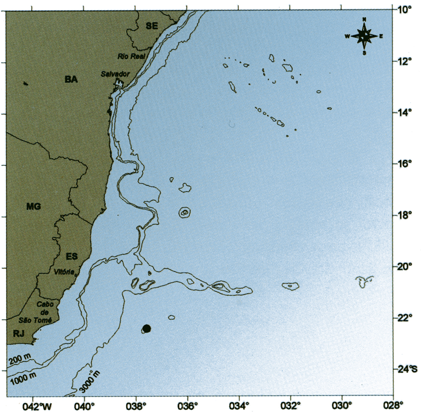 Species Miracia efferata - Distribution map 3