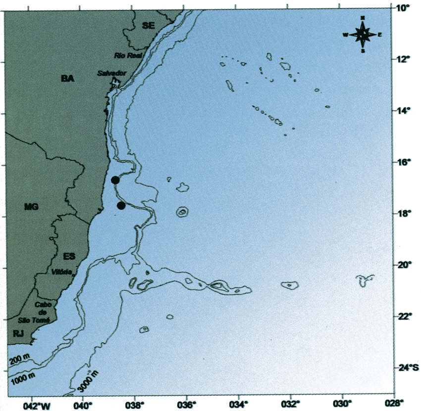 Species Cymbasoma gracile - Distribution map 2