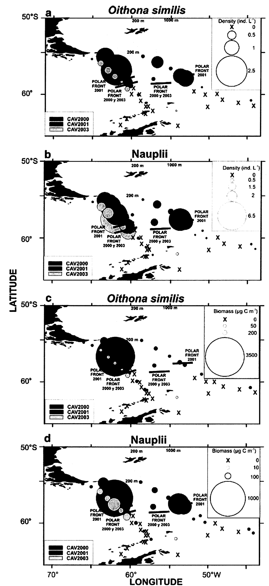 Espèce Oithona similis-Group - Carte de distribution 12