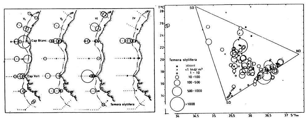 Species Temora stylifera - Distribution map 10