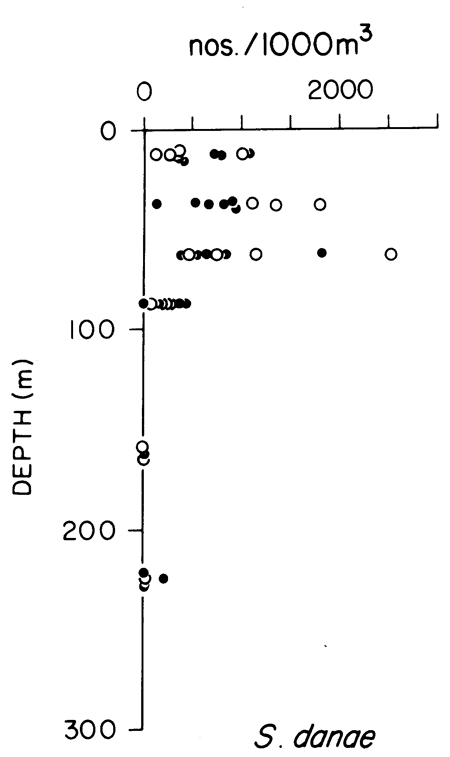 Espèce Scolecithrix danae - Carte de distribution 8