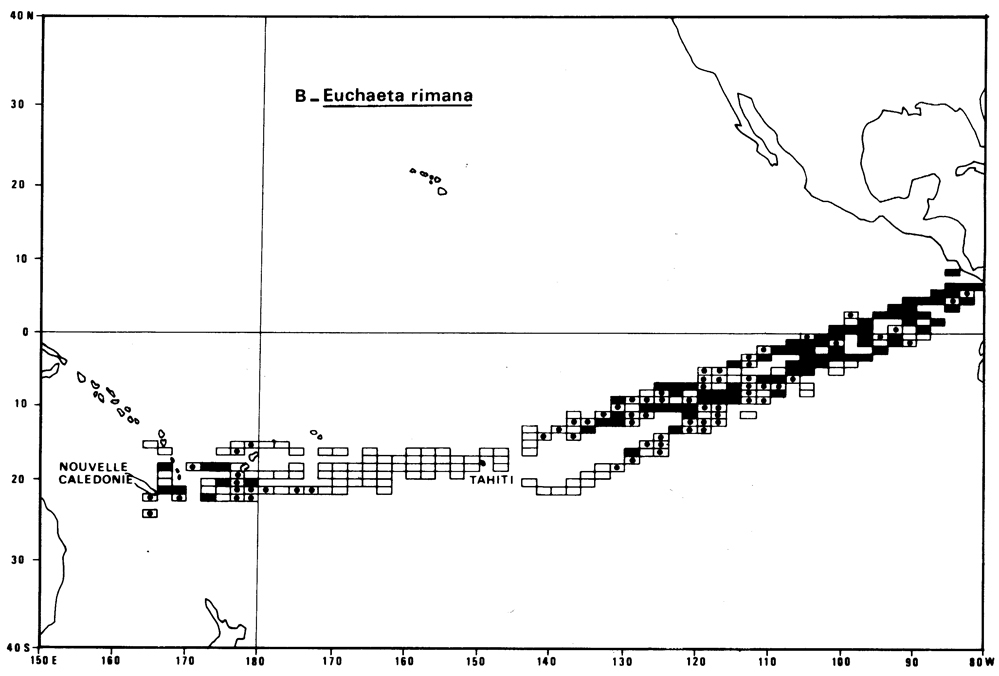 Species Euchaeta rimana - Distribution map 5
