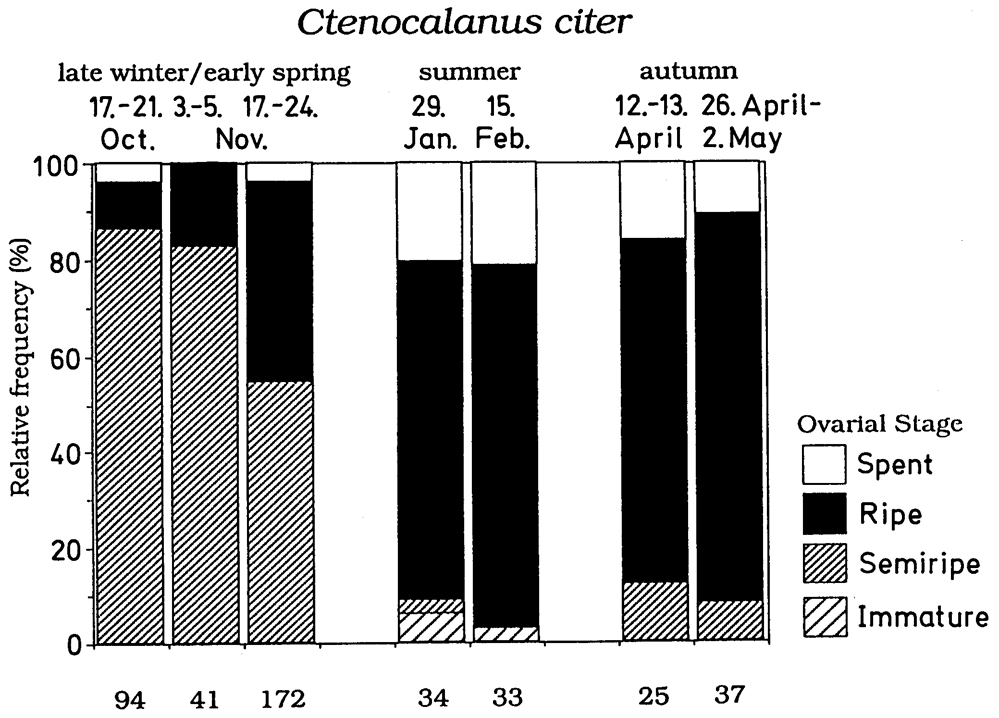 Species Ctenocalanus citer - Distribution map 5