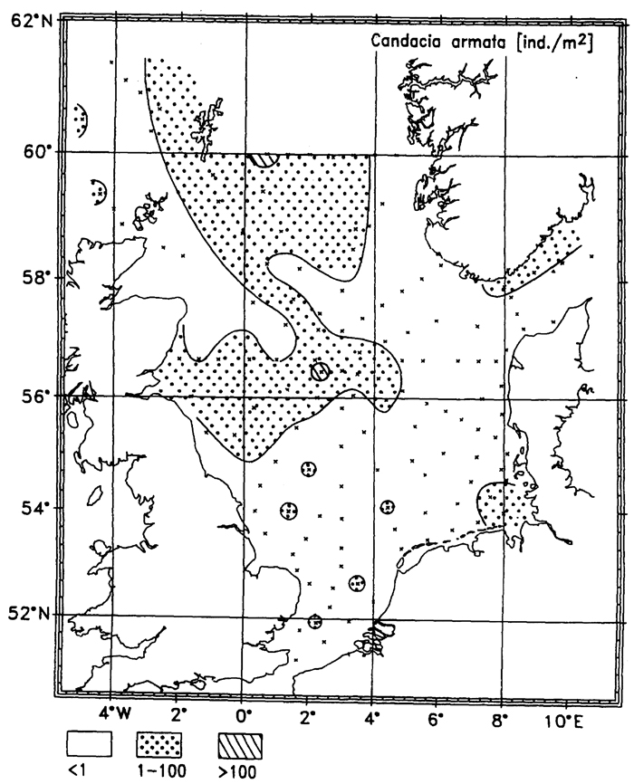 Species Candacia armata - Distribution map 7