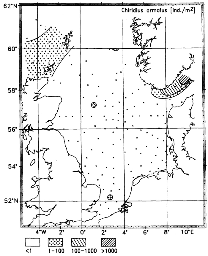 Species Aetideopsis armata - Distribution map 3