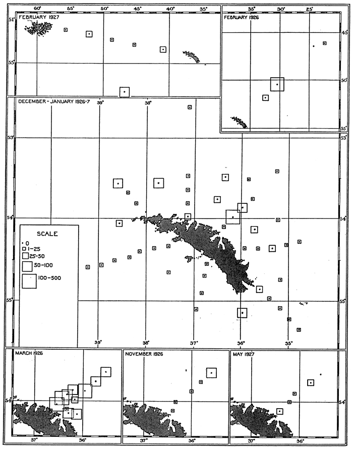 Species Rhincalanus gigas - Distribution map 21