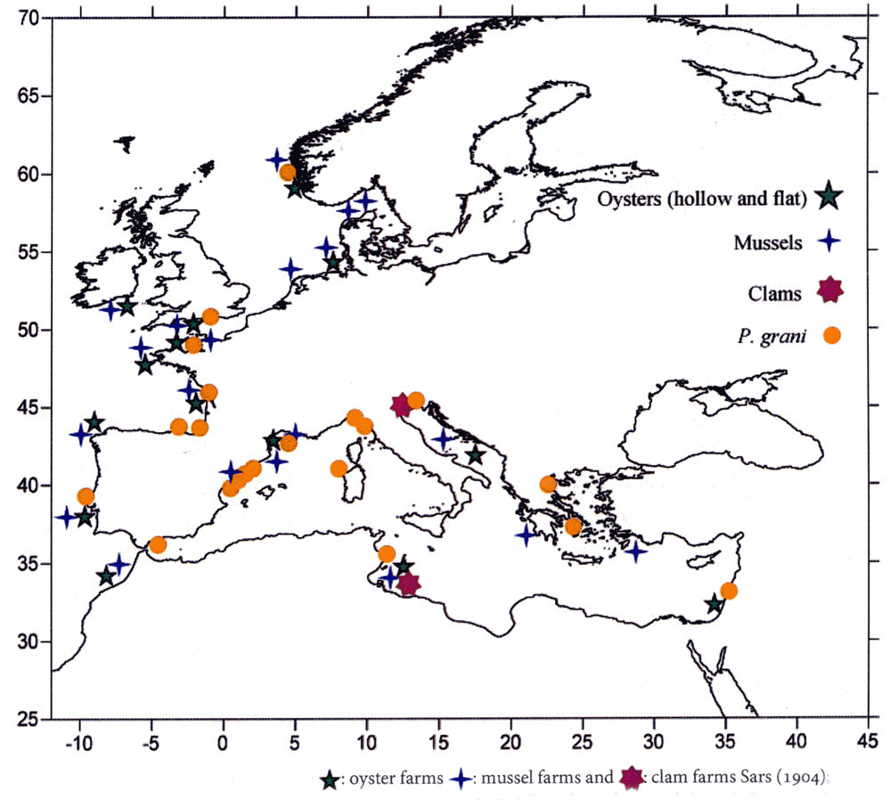 Species Paracartia grani - Distribution map 6