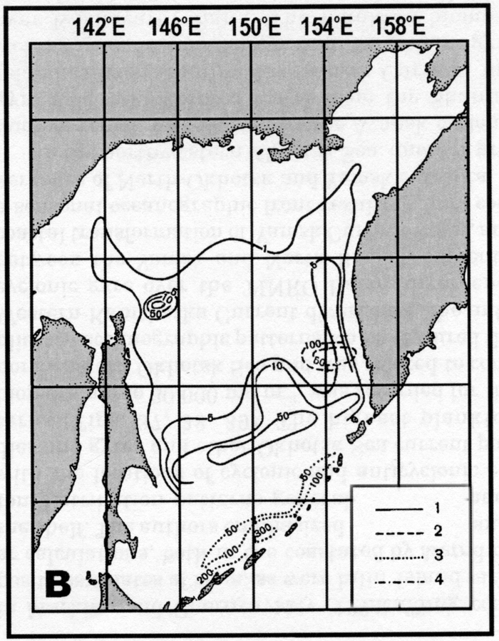 Species Neocalanus cristatus - Distribution map 25