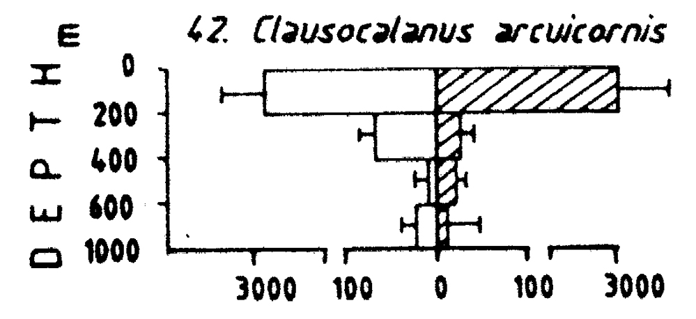 Species Clausocalanus arcuicornis - Distribution map 10