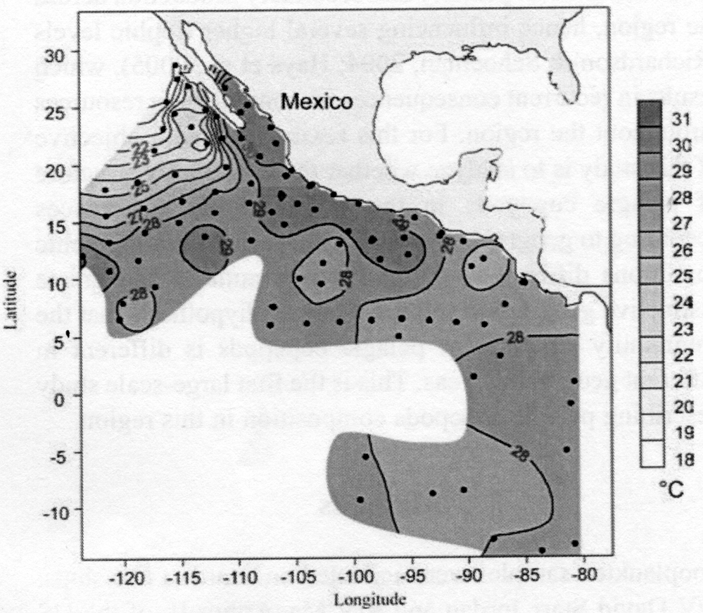 Species Pleuromamma robusta - Distribution map 14