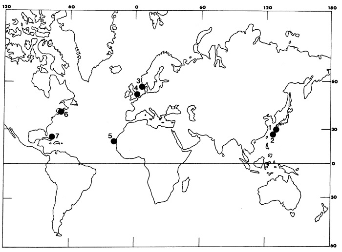 Species Platycopia compacta - Distribution map 3