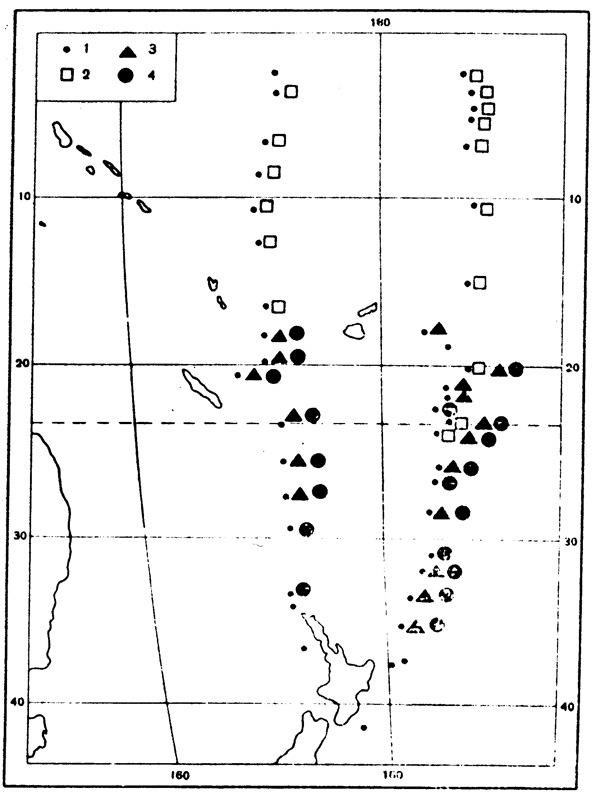 Species Pontella asymmetrica - Distribution map 2