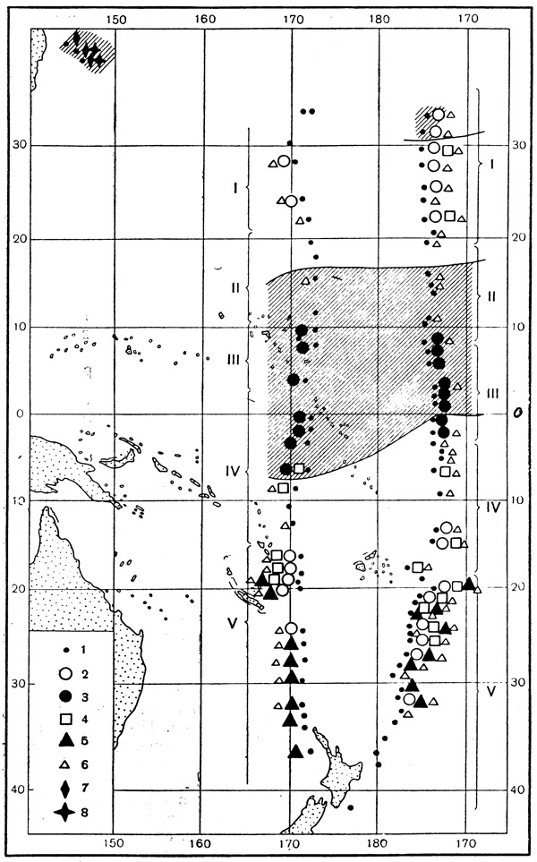 Espèce Pontellopsis villosa - Carte de distribution 4