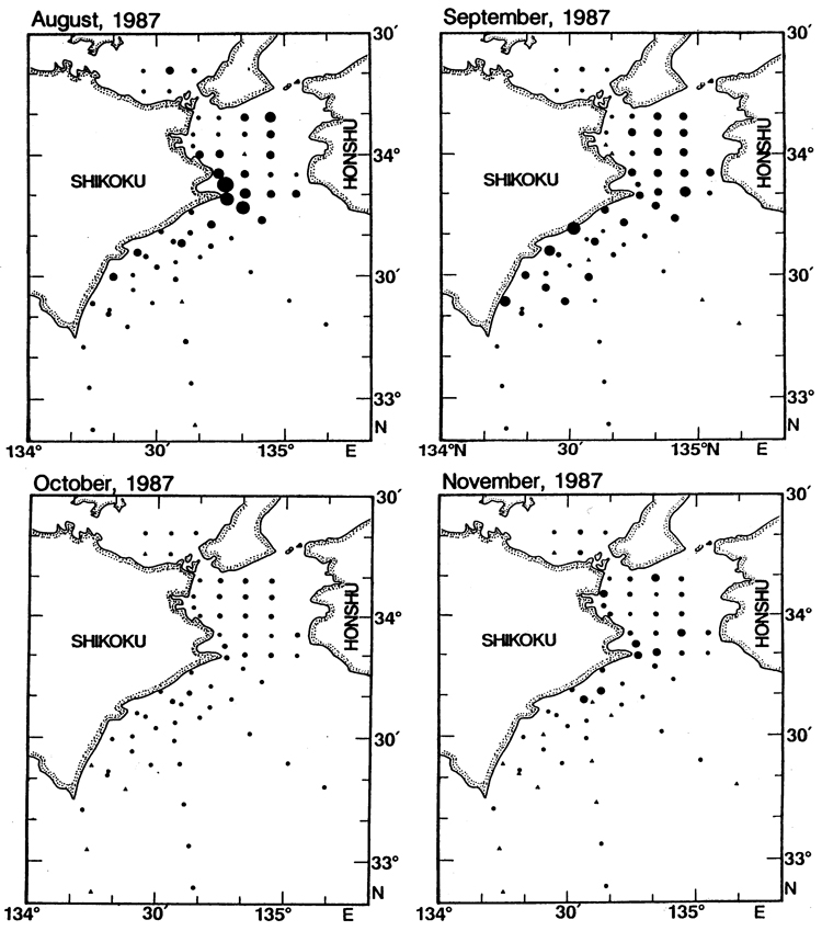 Species Calanus sinicus - Distribution map 5