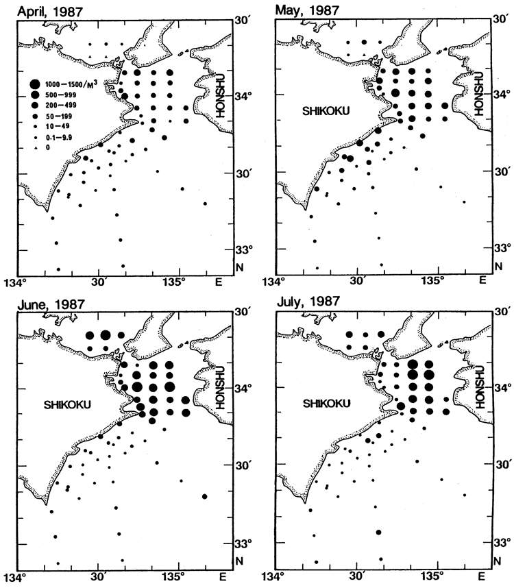 Espce Calanus sinicus - Carte de distribution 4