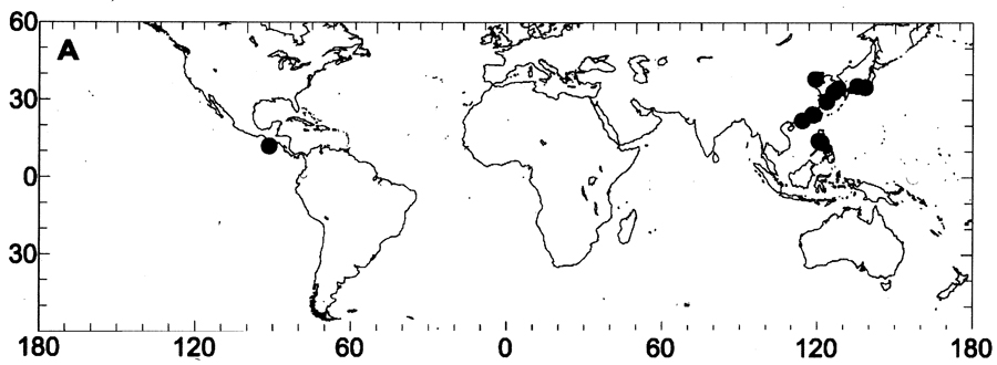 Species Pontella chierchiae - Distribution map 3