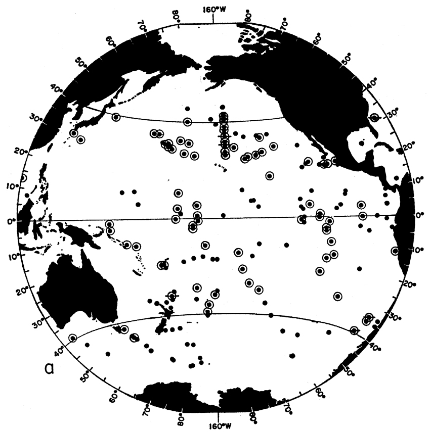 Species Clausocalanus arcuicornis - Distribution map 3