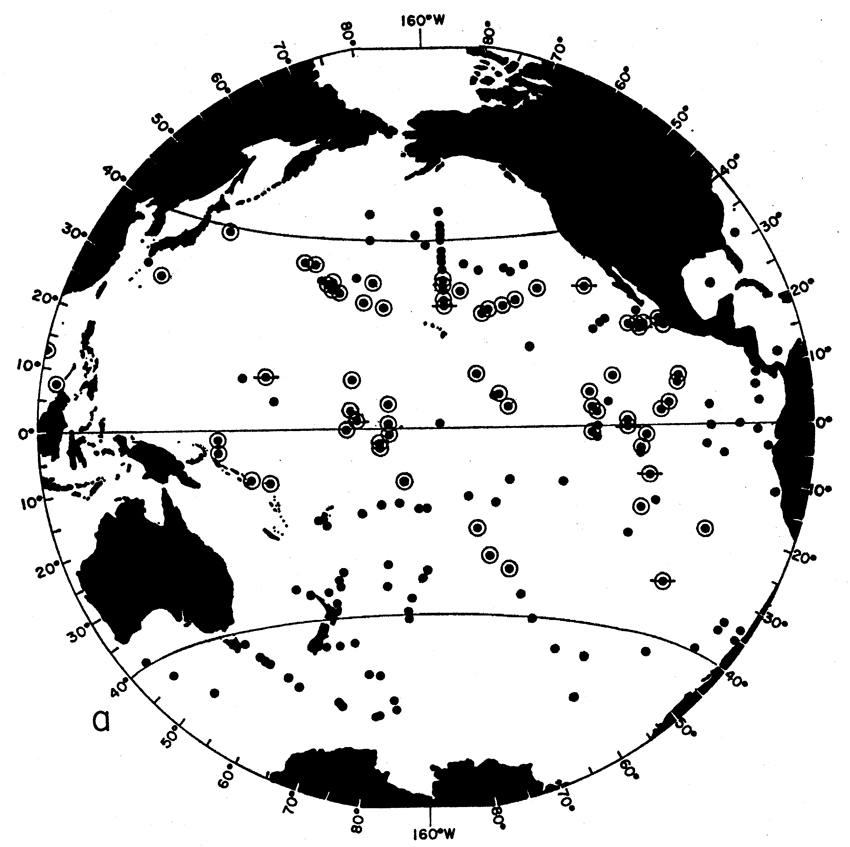 Espce Clausocalanus farrani - Carte de distribution 3