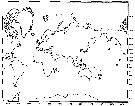 Species Triconia derivata - Distribution map 2