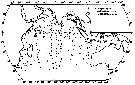 Species Pontoeciella abyssicola - Distribution map 3