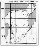 Species Eucalanus bungii - Distribution map 19