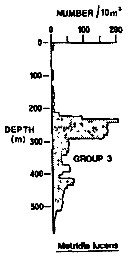 Espèce Metridia lucens - Carte de distribution 21