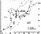 Species Pseudodiaptomus poplesia - Distribution map 2